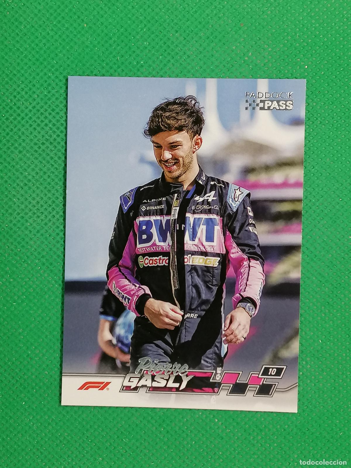 Coleccionismo deportivo: 10 PIERRE GASLY ALPINE ⚽ TOPPS F1 FORMULA 1 PADDOCK PASS GRAND PRIX 24 2024 ⚽