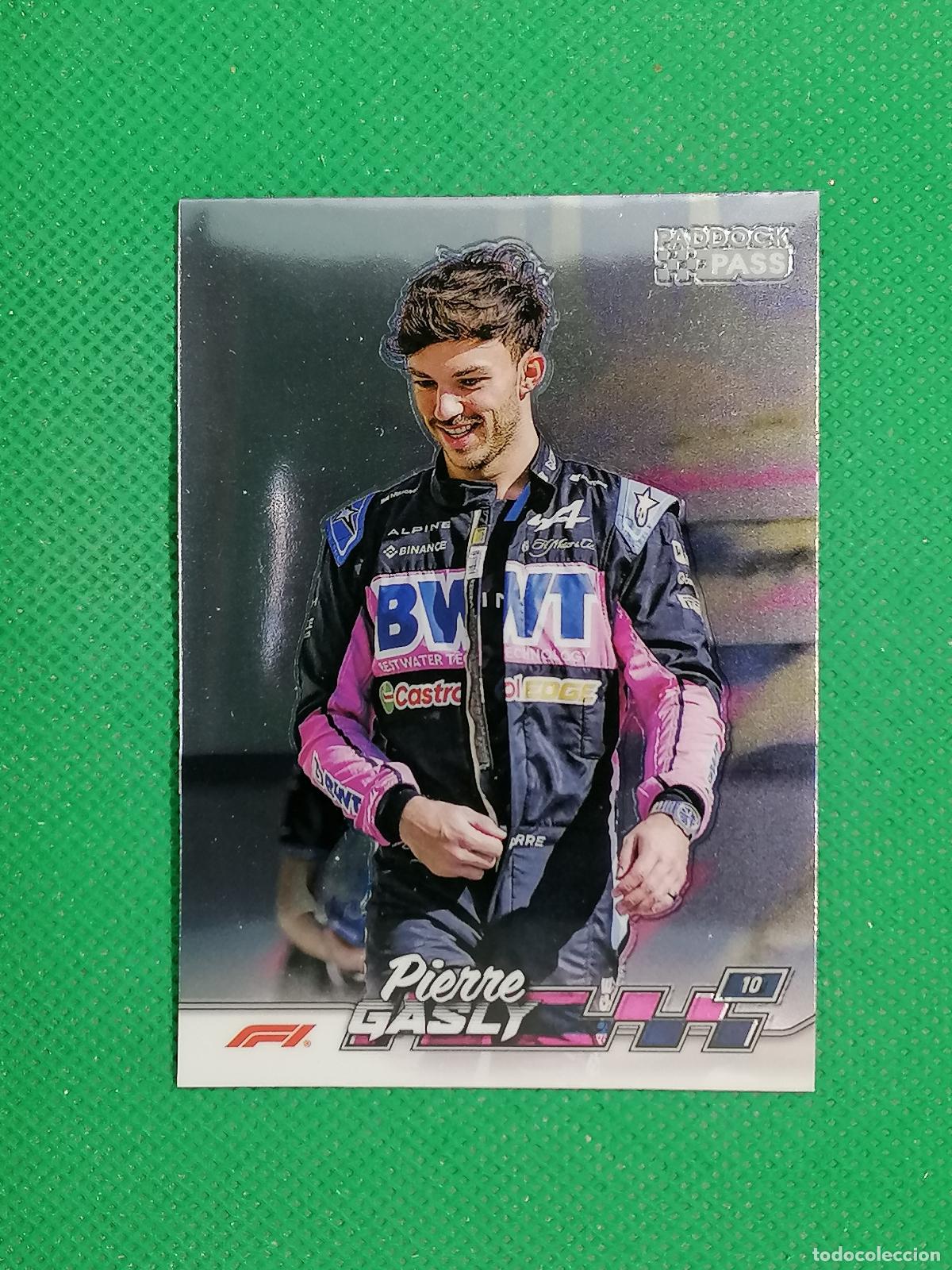 Coleccionismo deportivo: 10 PIERRE GASLY ALPINE ⚽ TOPPS F1 FORMULA 1 PADDOCK PASS GRAND PRIX 24 2024 ⚽