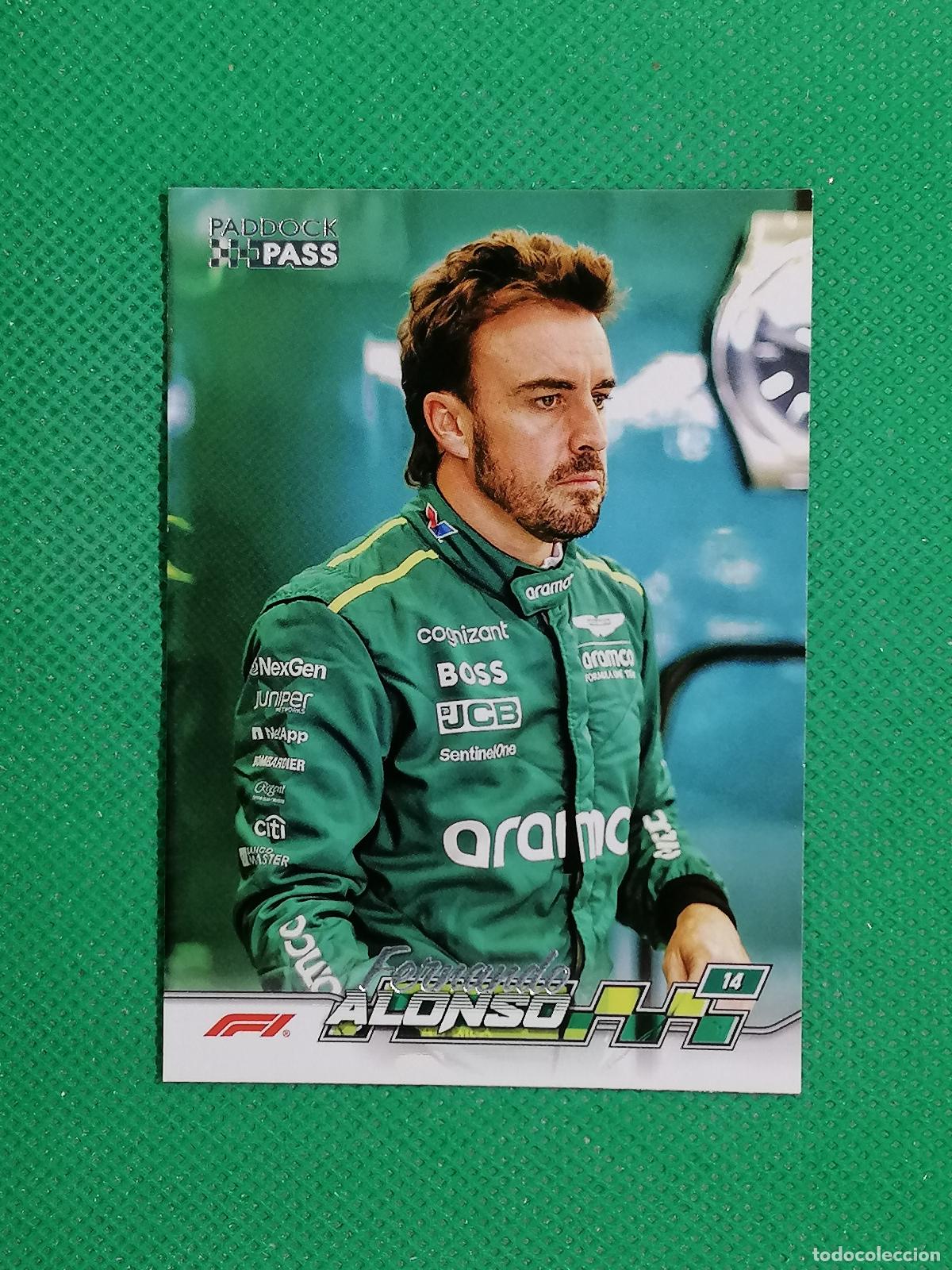 Coleccionismo deportivo: 11 FERNANDO ALONSO ASTON MARTIN ⚽ TOPPS F1 FORMULA 1 PADDOCK PASS GRAND PRIX 24 2024 ⚽