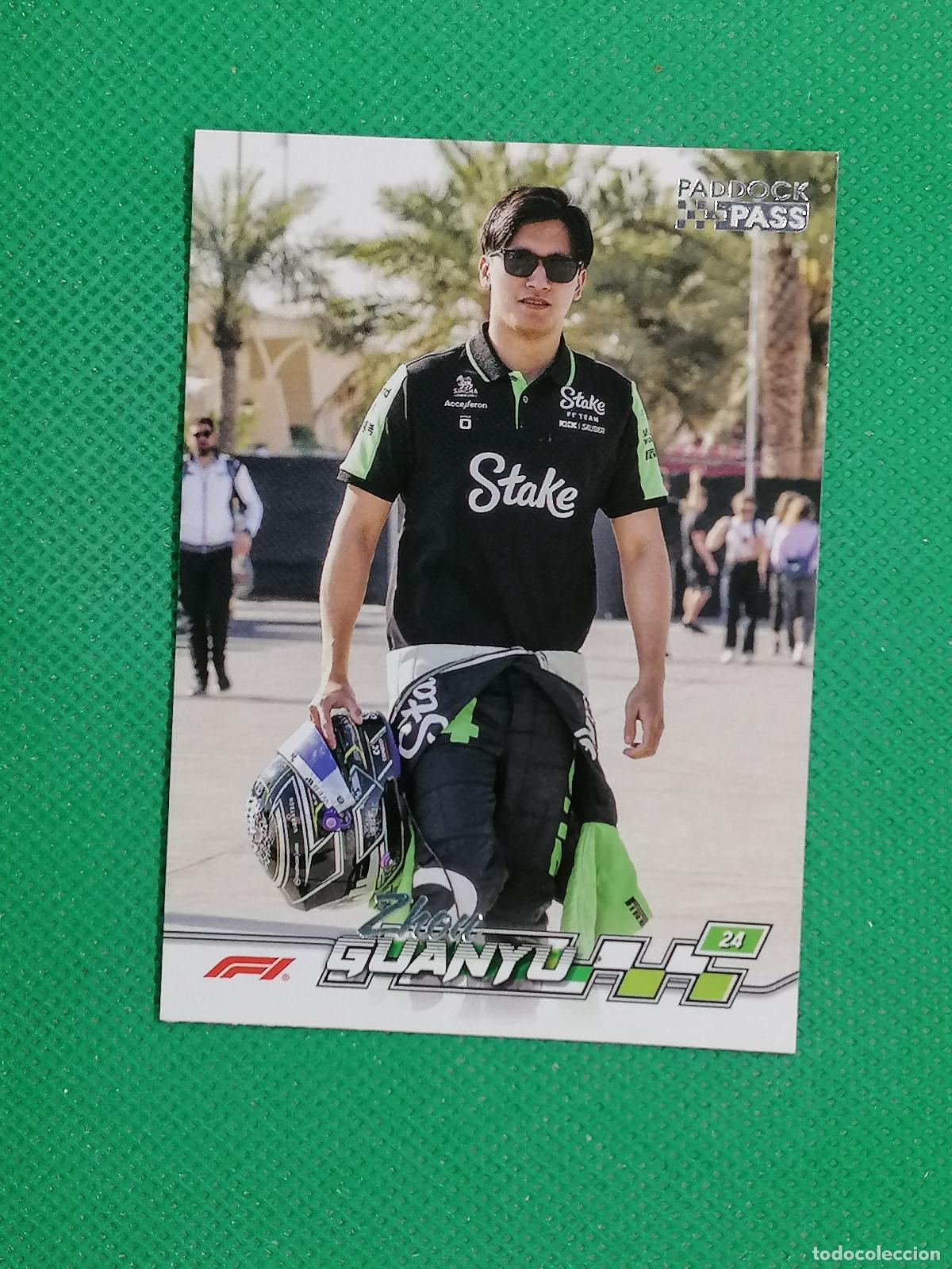 Coleccionismo deportivo: 14 ZHOU GUANYU SAUBER ⚽ TOPPS F1 FORMULA 1 PADDOCK PASS GRAND PRIX 24 2024 ⚽
