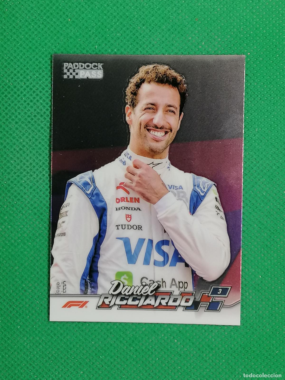 Coleccionismo deportivo: 18 DANIEL RICCIARDO ALPHATAURI ⚽ TOPPS F1 FORMULA 1 PADDOCK PASS GRAND PRIX 24 2024 ⚽