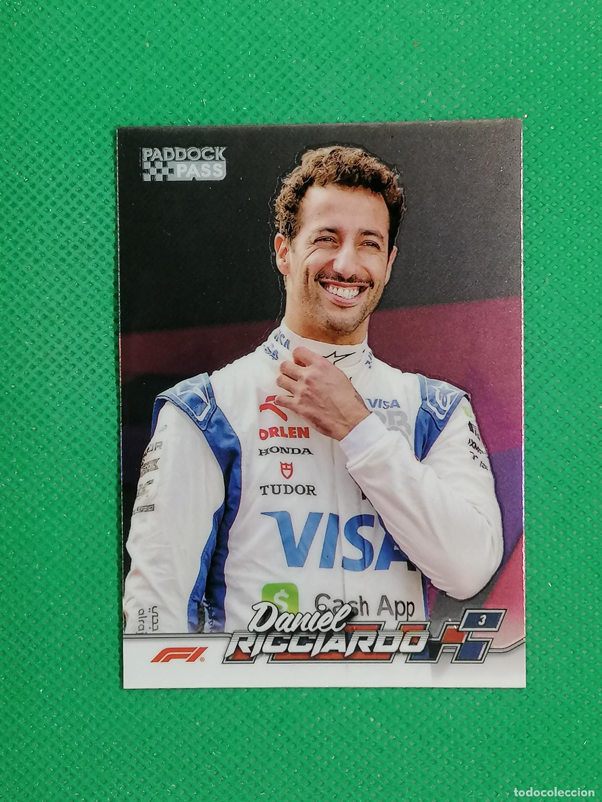 Coleccionismo deportivo: 18 DANIEL RICCIARDO ALPHATAURI ⚽ TOPPS F1 FORMULA 1 PADDOCK PASS GRAND PRIX 24 2024 ⚽