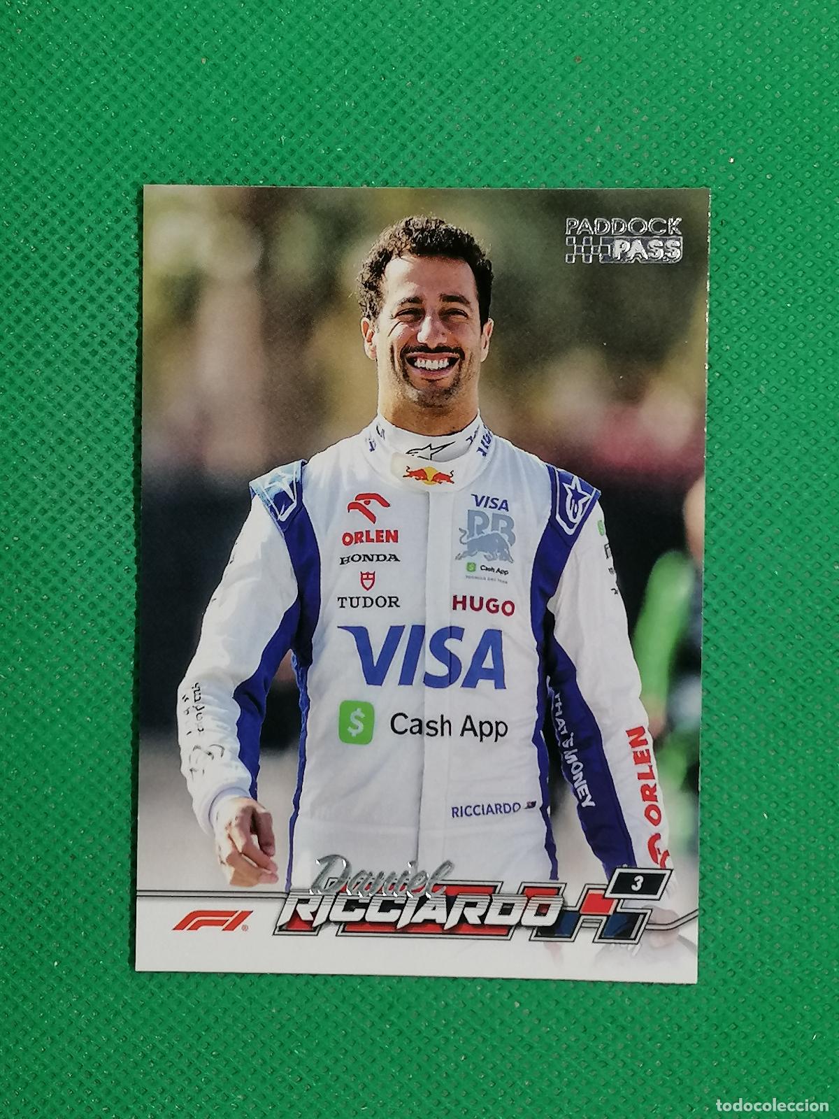 Coleccionismo deportivo: 18 DANIEL RICCIARDO ALPHATAURI ⚽ TOPPS F1 FORMULA 1 PADDOCK PASS GRAND PRIX 24 2024 ⚽