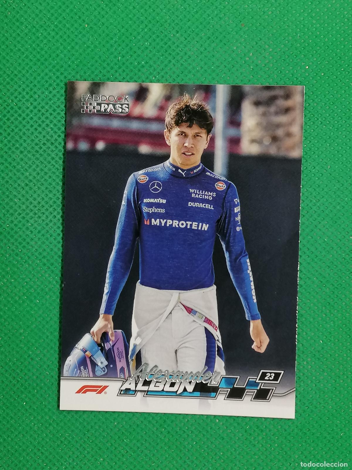 Coleccionismo deportivo: 19 ALEXANDER ALBON ALPINE ⚽ TOPPS F1 FORMULA 1 PADDOCK PASS GRAND PRIX 24 2024 ⚽