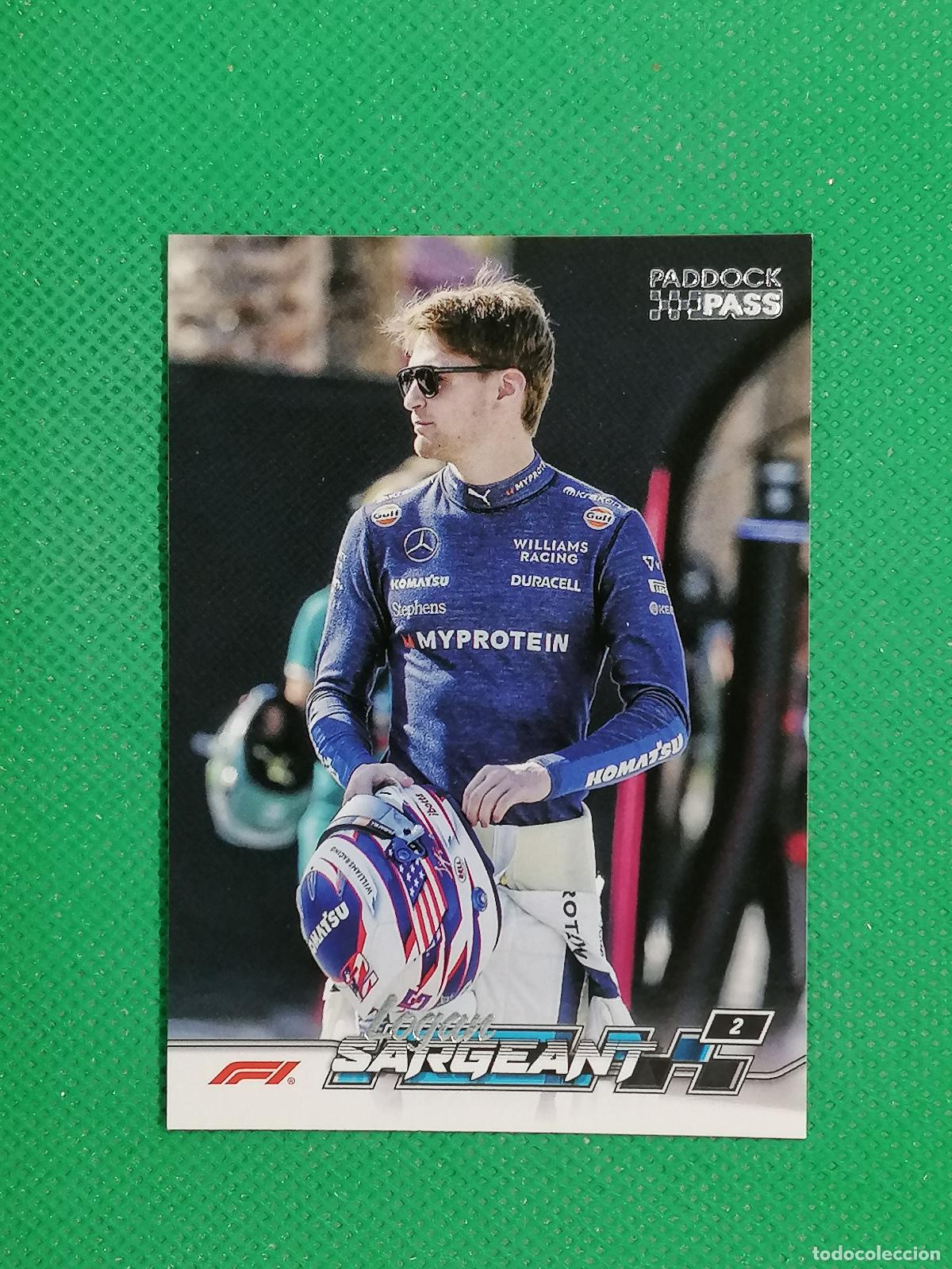 Coleccionismo deportivo: 20 LOGAN SARGEANT ALPINE ⚽ TOPPS F1 FORMULA 1 PADDOCK PASS GRAND PRIX 24 2024 ⚽