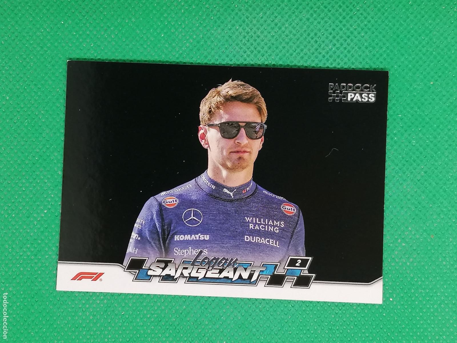 Coleccionismo deportivo: 20 LOGAN SARGEANT ALPINE BLACK ⚽ TOPPS F1 FORMULA 1 PADDOCK PASS GRAND PRIX 24 2024 ⚽