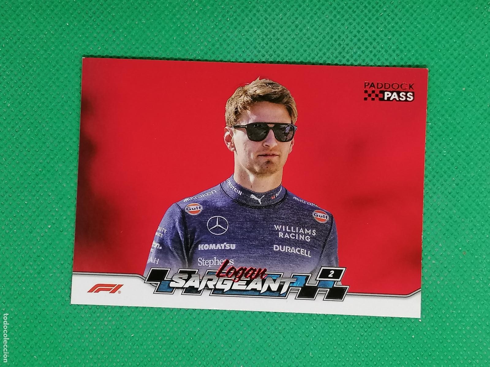 Coleccionismo deportivo: 20 LOGAN SARGEANT ALPINE RED ⚽ TOPPS F1 FORMULA 1 PADDOCK PASS GRAND PRIX 24 2024 ⚽