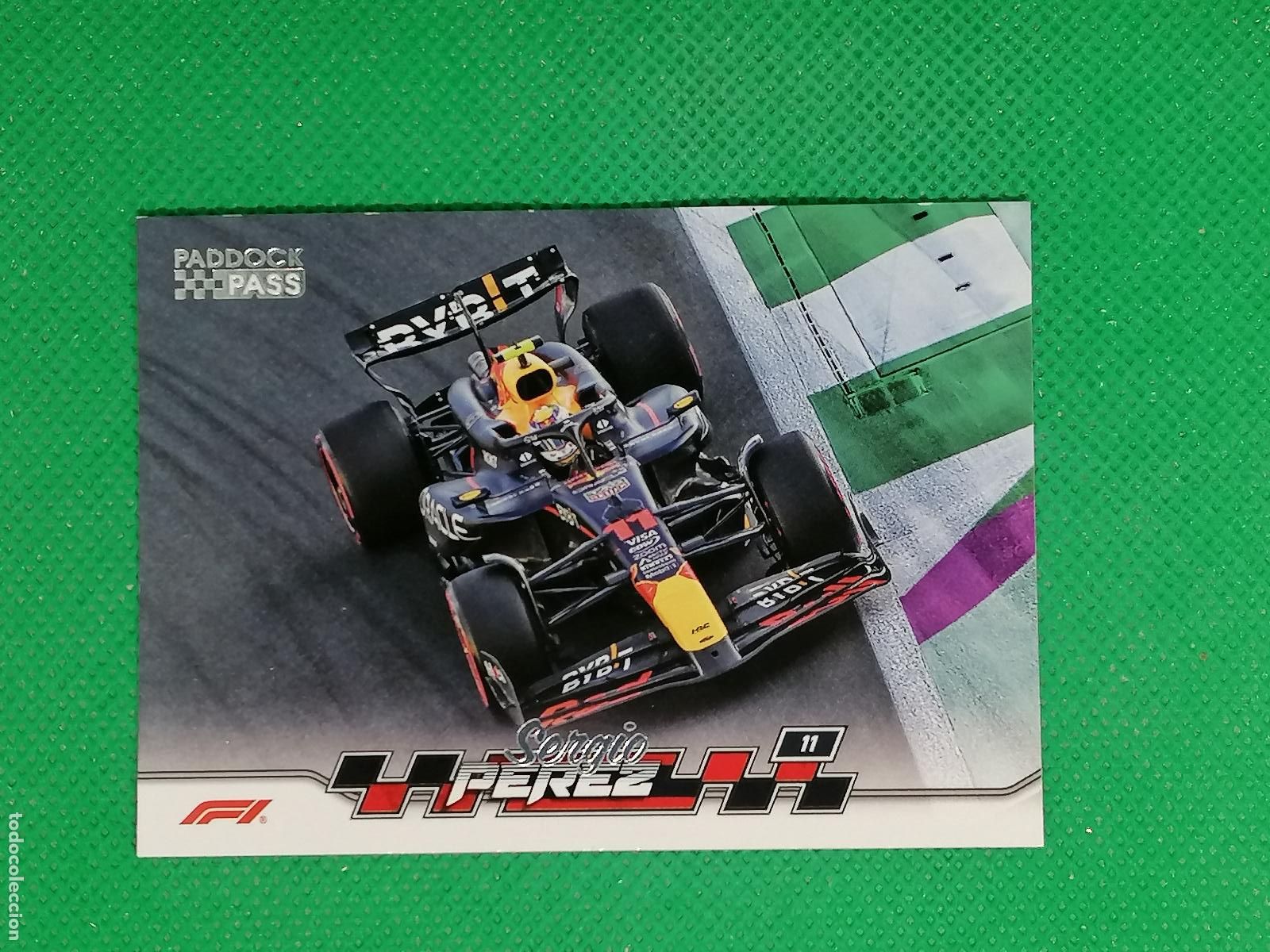 Coleccionismo deportivo: 32 SERGIO PEREZ ORACLE RED BULL ⚽ TOPPS F1 FORMULA 1 PADDOCK PASS GRAND PRIX 24 2024 ⚽