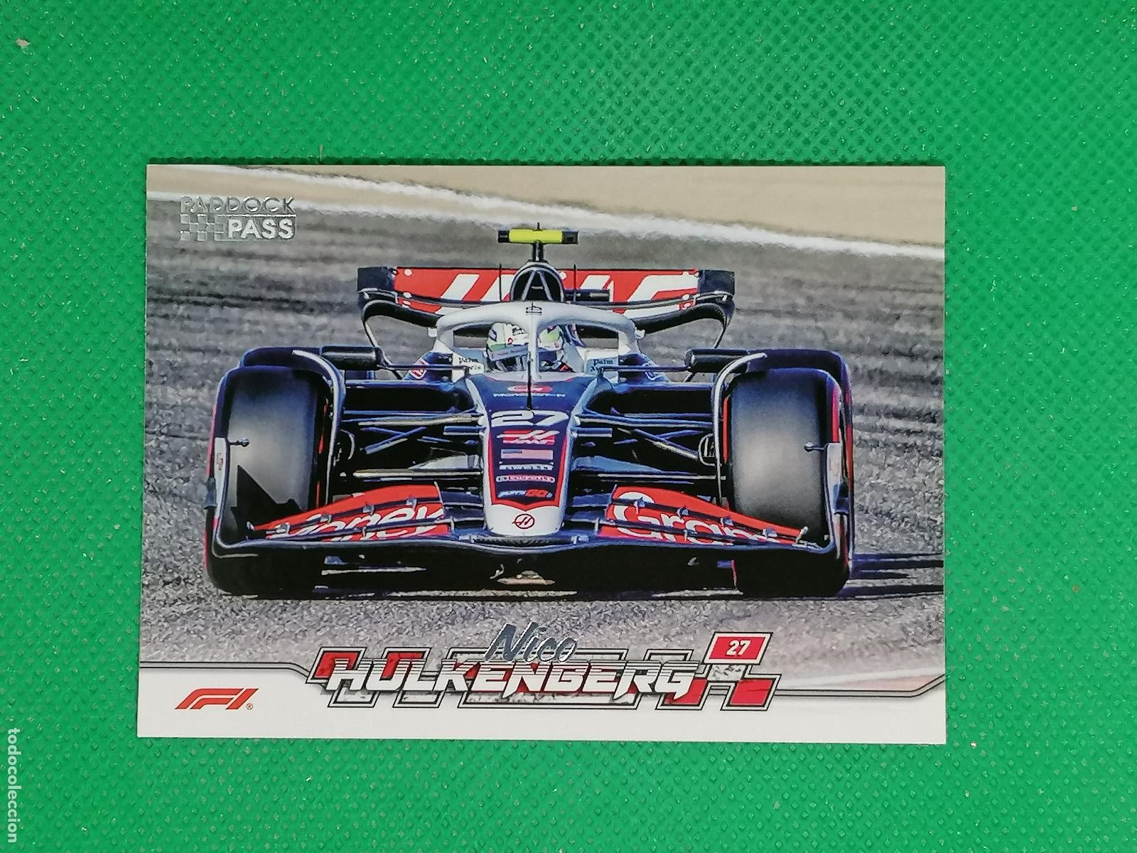 Coleccionismo deportivo: 45 NICO HULKENBERG HAAS ⚽ TOPPS F1 FORMULA 1 PADDOCK PASS GRAND PRIX 24 2024 ⚽