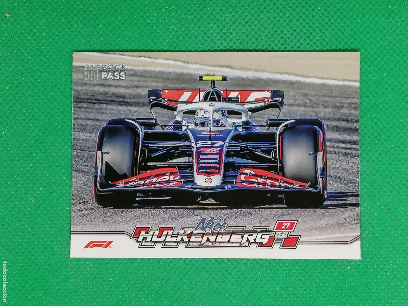Coleccionismo deportivo: 45 NICO HULKENBERG HAAS ⚽ TOPPS F1 FORMULA 1 PADDOCK PASS GRAND PRIX 24 2024 ⚽