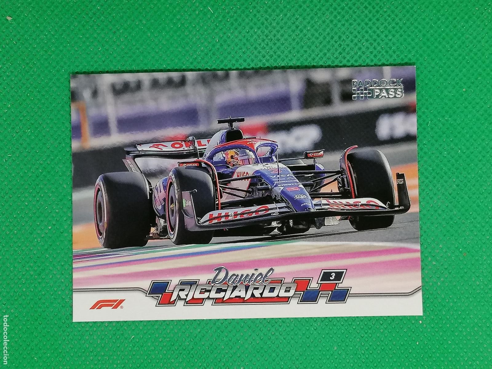 Coleccionismo deportivo: 48 DANIEL RICCIARDO ALPHATAURI ⚽ TOPPS F1 FORMULA 1 PADDOCK PASS GRAND PRIX 24 2024 ⚽