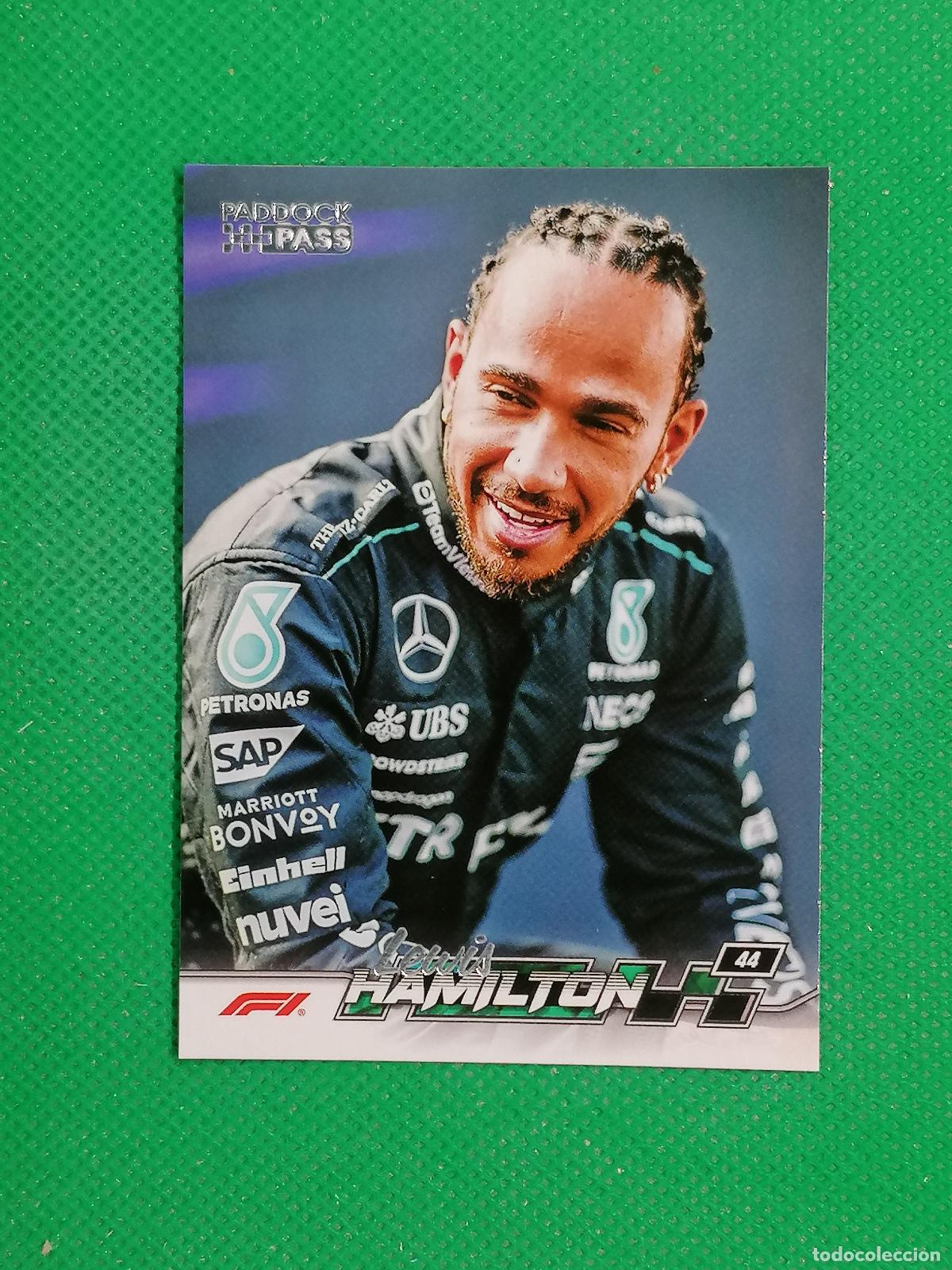 Coleccionismo deportivo: 56 LEWIS HAMILTON MERCEDES ⚽ TOPPS F1 FORMULA 1 PADDOCK PASS GRAND PRIX 24 2024 ⚽