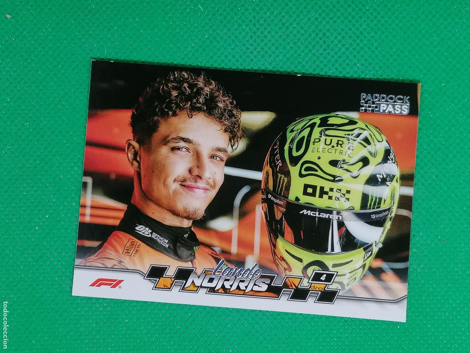 Coleccionismo deportivo: 57 LANDO NORRIS MCLAREN ⚽ TOPPS F1 FORMULA 1 PADDOCK PASS GRAND PRIX 24 2024 ⚽