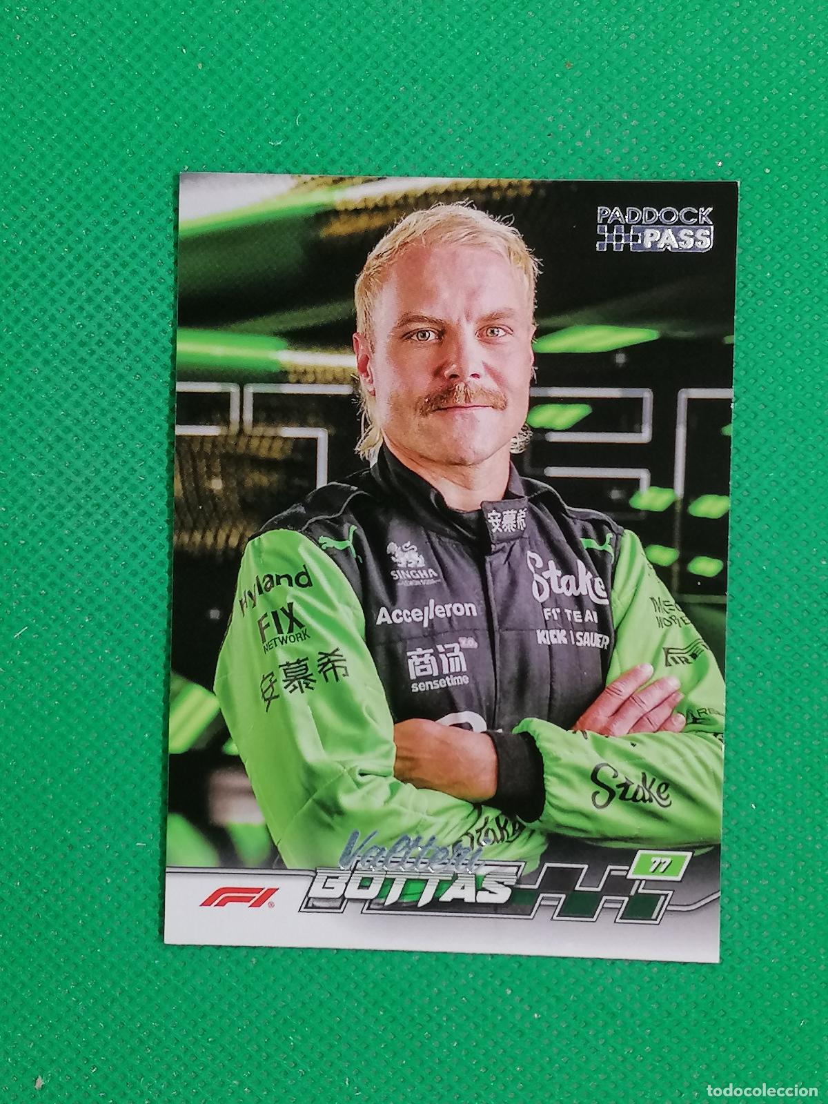 Coleccionismo deportivo: 63 VALTTERI BOTTAS SAUBER ⚽ TOPPS F1 FORMULA 1 PADDOCK PASS GRAND PRIX 24 2024 ⚽