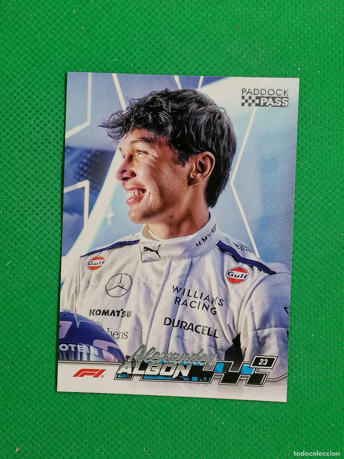 Coleccionismo deportivo: 69 ALEXANDER ALBON WILLIAMS ⚽ TOPPS F1 FORMULA 1 PADDOCK PASS GRAND PRIX 24 2024 ⚽