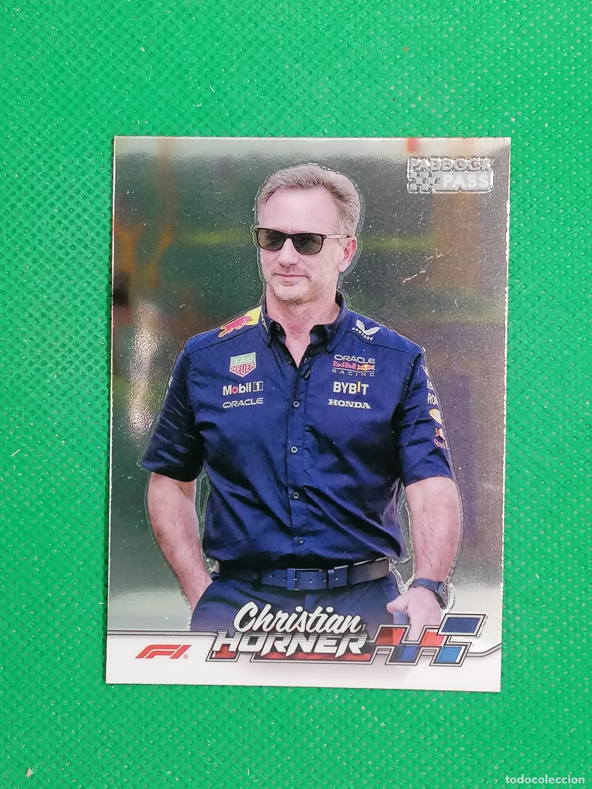 Coleccionismo deportivo: 72 CHRISTIAN HORNER RED BULL ⚽ TOPPS F1 FORMULA 1 PADDOCK PASS GRAND PRIX 24 2024 ⚽