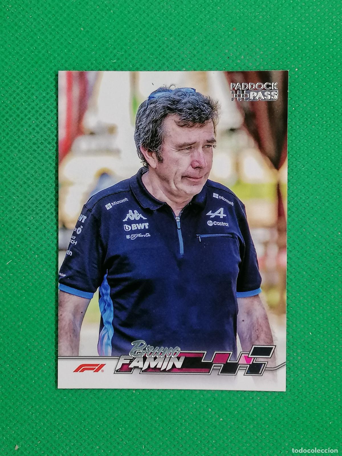Coleccionismo deportivo: 74 BRUNO FAMIN ALPINE ⚽ TOPPS F1 FORMULA 1 PADDOCK PASS GRAND PRIX 24 2024 ⚽
