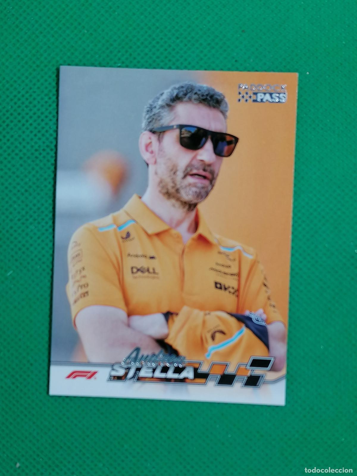 Coleccionismo deportivo: 76 ANDREA STELLA MCLAREN ⚽ TOPPS F1 FORMULA 1 PADDOCK PASS GRAND PRIX 24 2024 ⚽