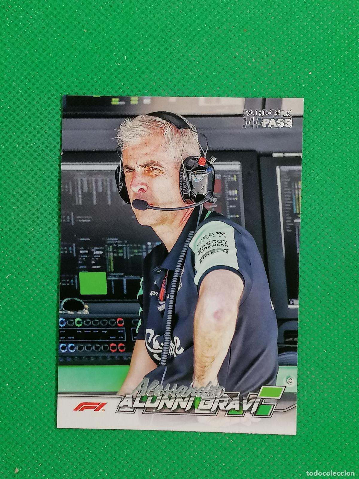 Coleccionismo deportivo: 79 ALESSANDRO ALUNNI BRAVI SAUBER ⚽ TOPPS F1 FORMULA 1 PADDOCK PASS GRAND PRIX 24 2024 ⚽