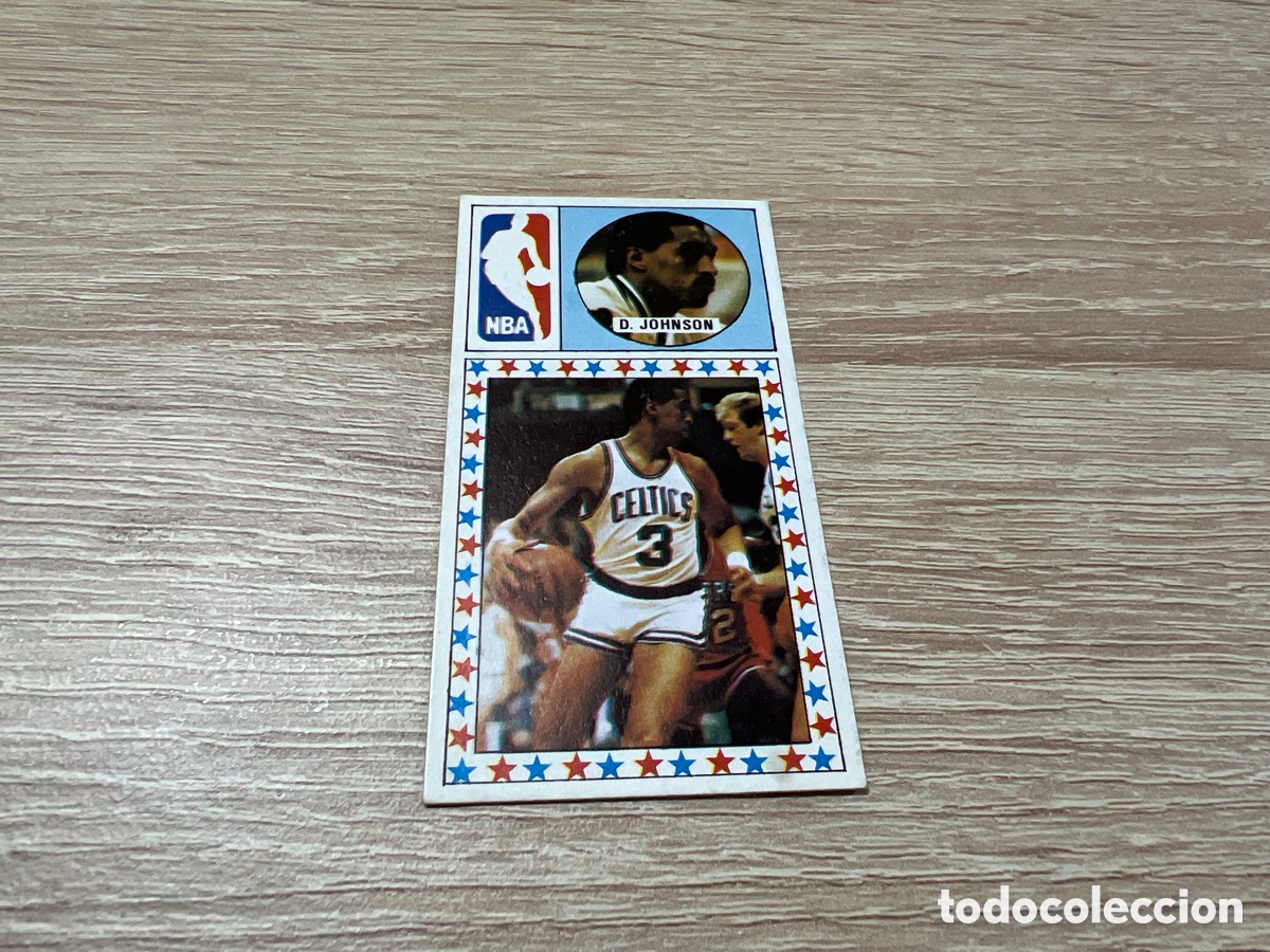 Coleccionismo deportivo: 1986 DENNIS JOHNSON N&ordm; 172 MERCHANTE BALONCESTO DESPEGADO