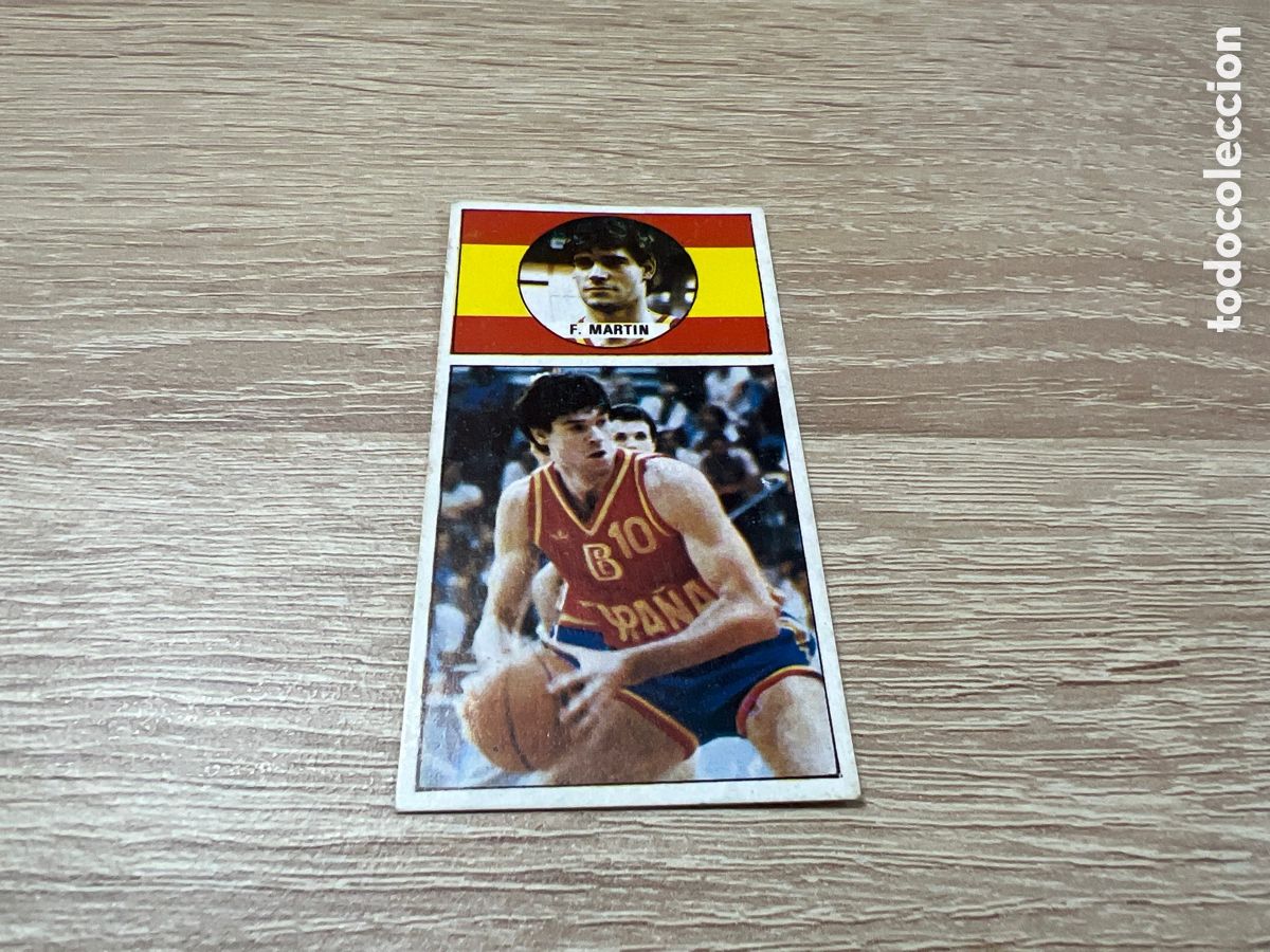 Coleccionismo deportivo: 1986 FERNANDO MARTIN N&ordm; 146 MERCHANTE BALONCESTO DESPEGADO