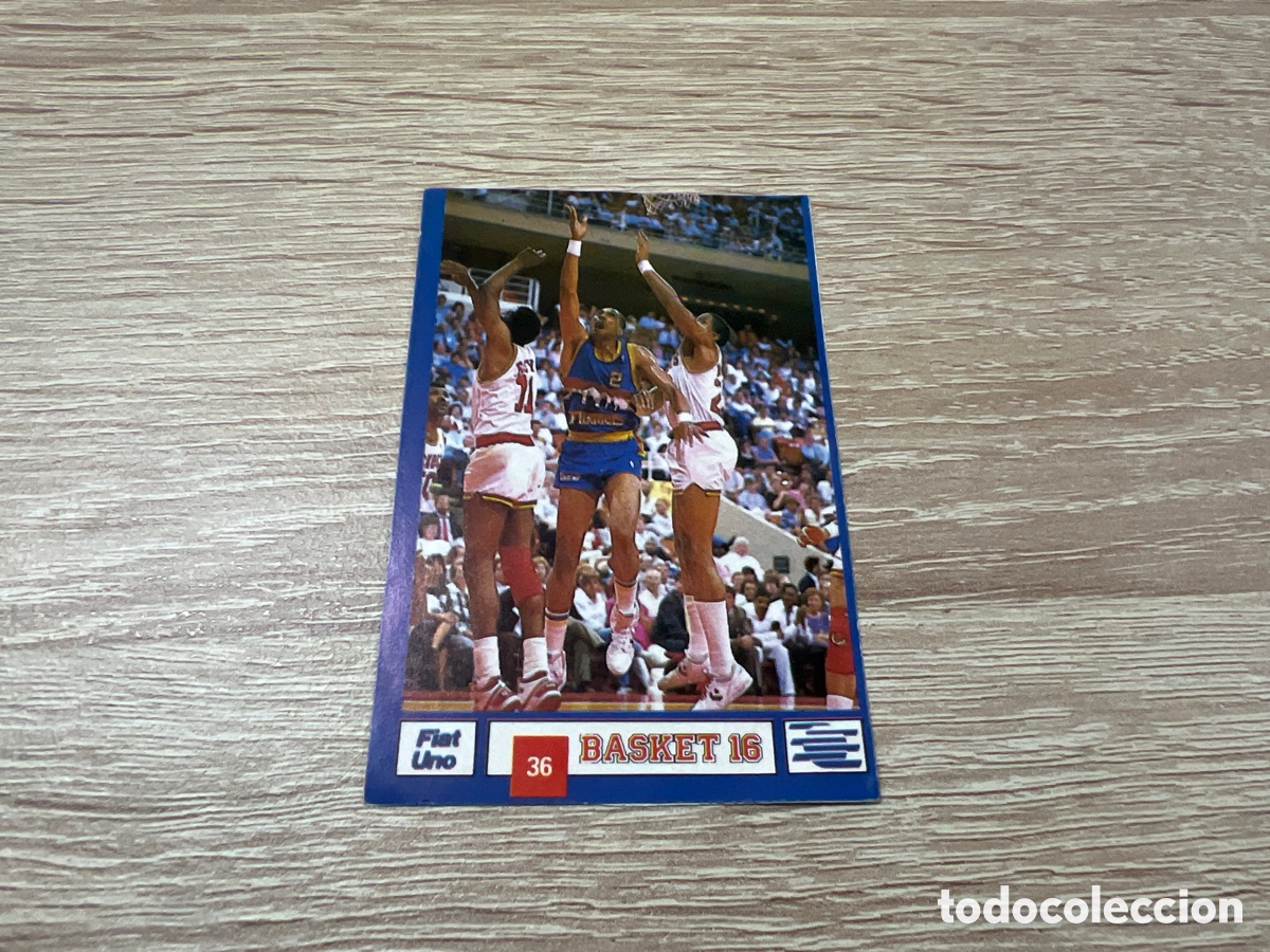 Coleccionismo deportivo: 1988 ALEX ENGLISH N&ordm; 36 BASKET 16 SIN PEGAR