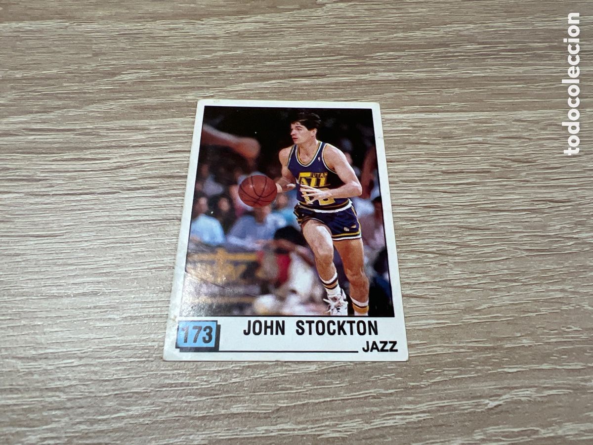 Coleccionismo deportivo: 1990 JOHN STOCKTON N&ordm; 173 PANINI NBA