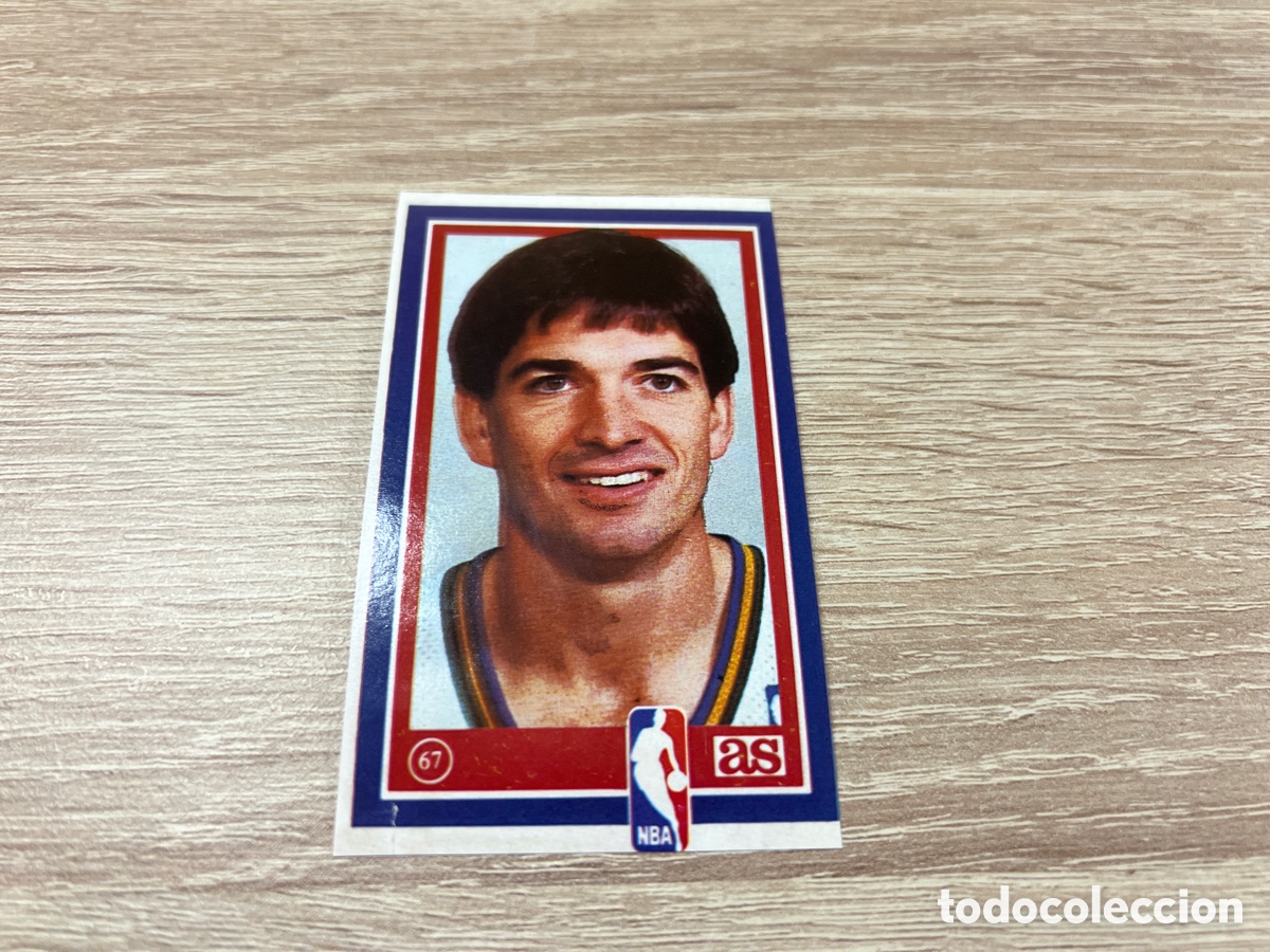 Coleccionismo deportivo: 1989 JOHN STOCKTON ROOKIE N&ordm; 67 LOS ASES NBA SIN PEGAR