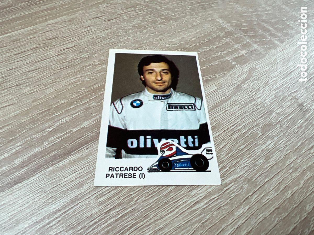 Coleccionismo deportivo: 1987 RICARDO PATRESE N&ordm; 31 MERCHANTE FORMULA 1