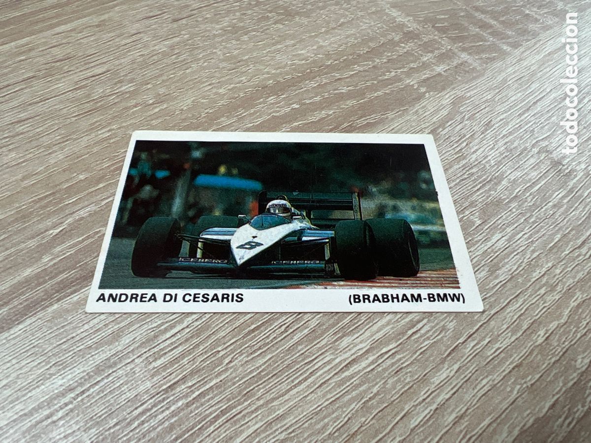 Coleccionismo deportivo: 1987 ANDREA DI CESARIS BRABHAM BMW N&ordm; 7 MERCHANTE FORMULA 1
