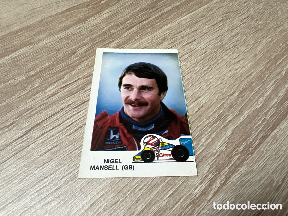 Coleccionismo deportivo: 1987 NIGEL MANSELL FORMULA &ordm; N1 27 MERCHANTES FORMULA 1