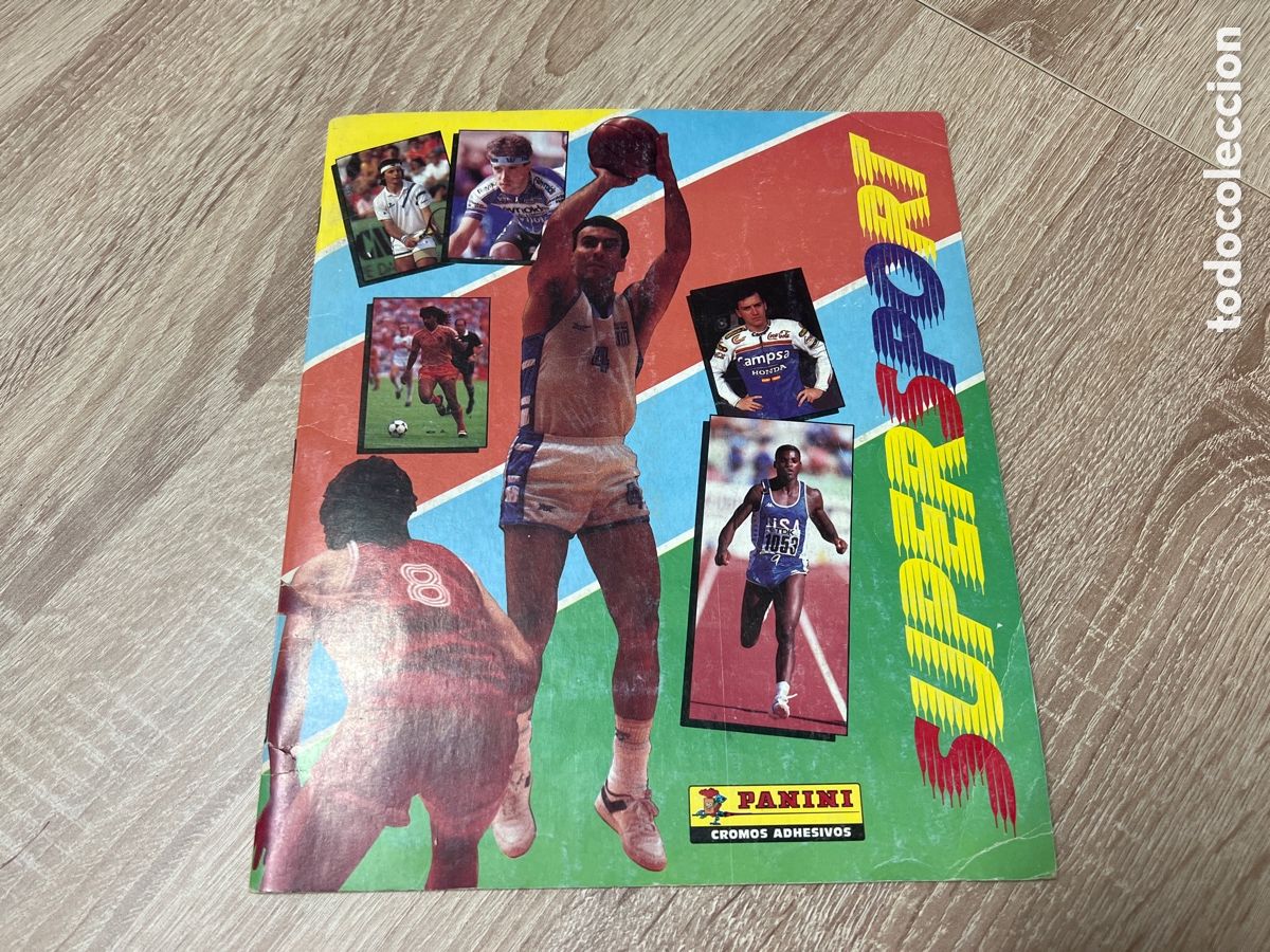 Coleccionismo deportivo: 1988 ALBUM PANINI SUPERSPORT PARA RECUPERAR CROMOS