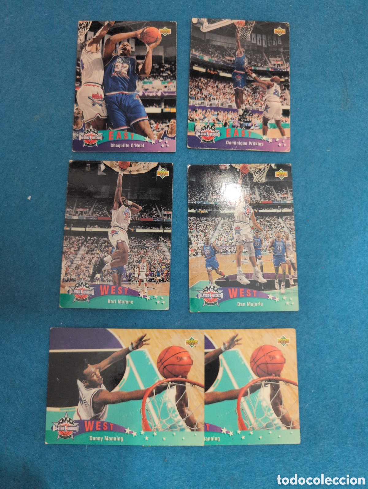 Coleccionismo deportivo: Baloncesto 1992 All Star Weekend tarjetas cromos