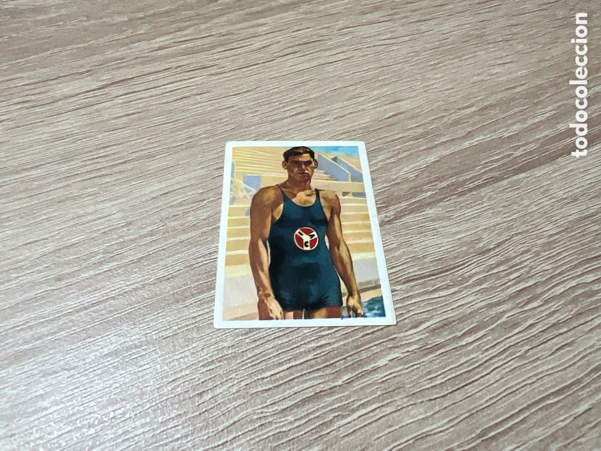 Coleccionismo deportivo: 1964 JOHNNY WEISSMULLER ( TARZAN ) N&ordm; 80 NESTLE SIN PEGAR