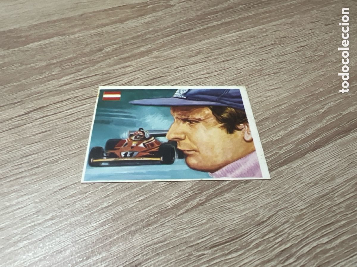 Coleccionismo deportivo: 1979 NIKI LAUDA N&ordm; 125 QUELCOM DESPEGADO ( VERSION GRANDE )