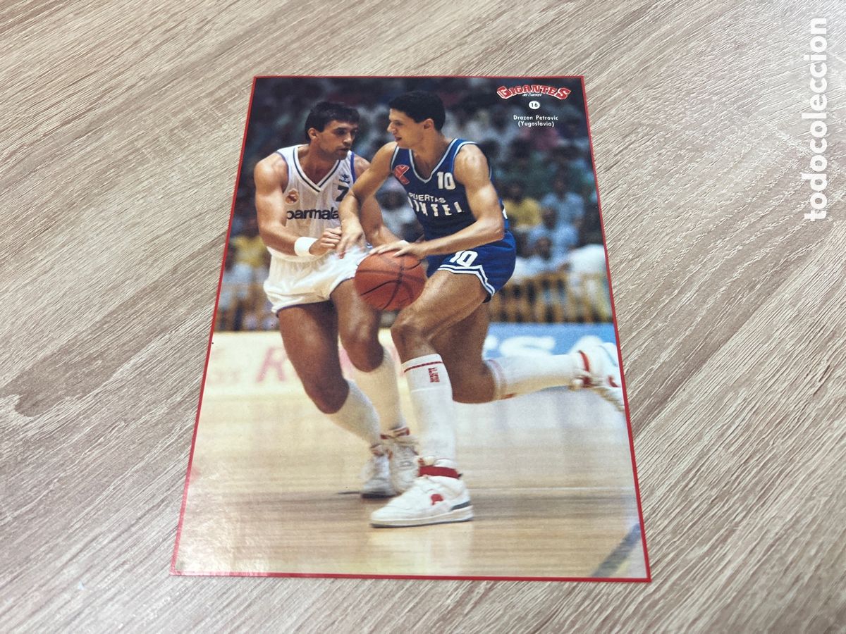 Coleccionismo deportivo: 1987 DRAZEN PETROVIC N&ordm; 16 GIGANTES NBA SIN PEGAR