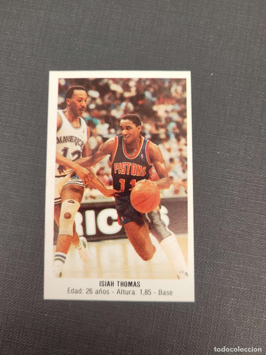 Coleccionismo deportivo: 1988 ISIAH THOMAS NBA STICKER # 151 MERCHANTE DETROIT PISTONS