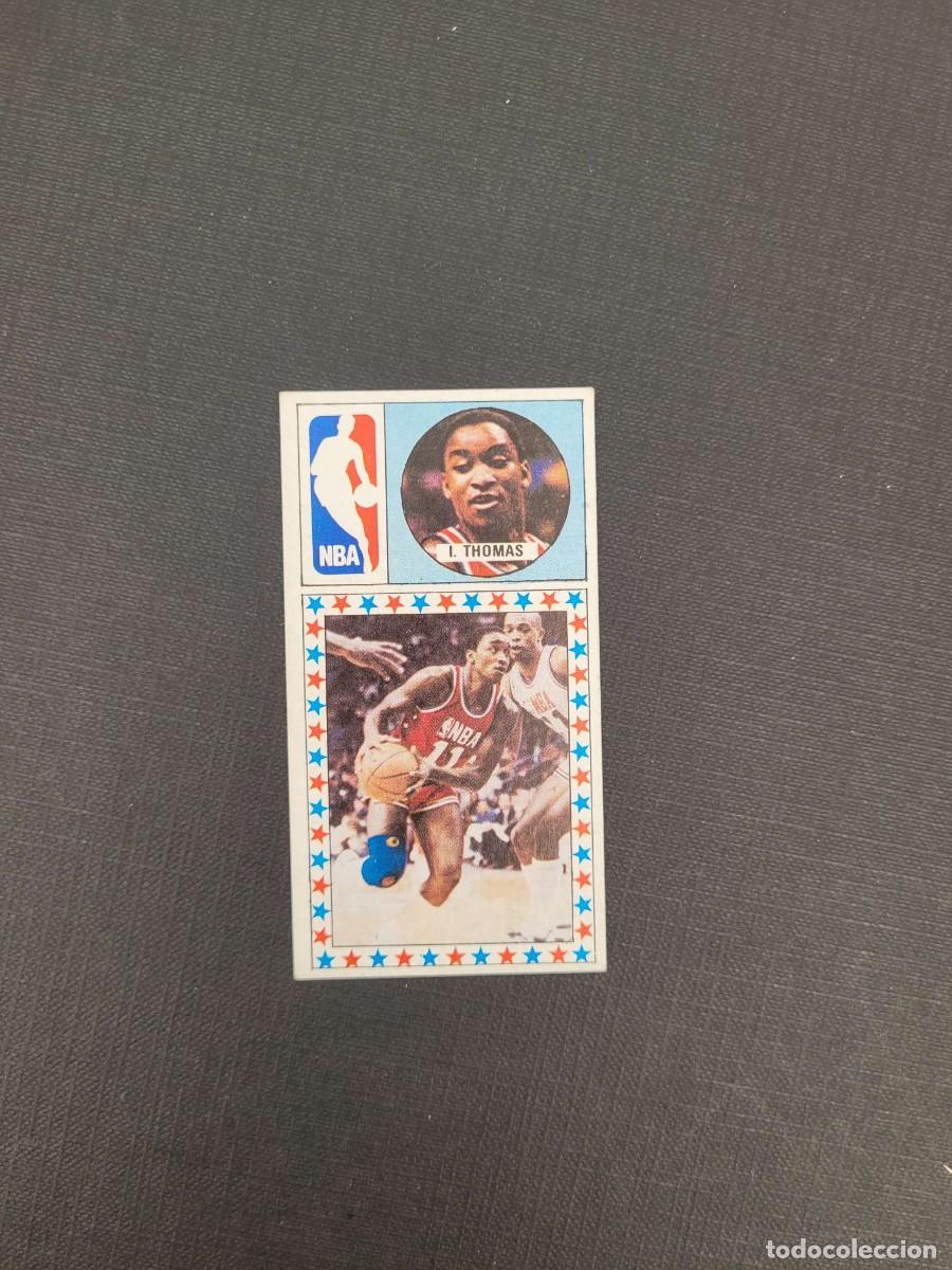 Coleccionismo deportivo: 1986 ISIAH THOMAS NBA CARD # 164 MERCHANTE DETROIT PISTONS
