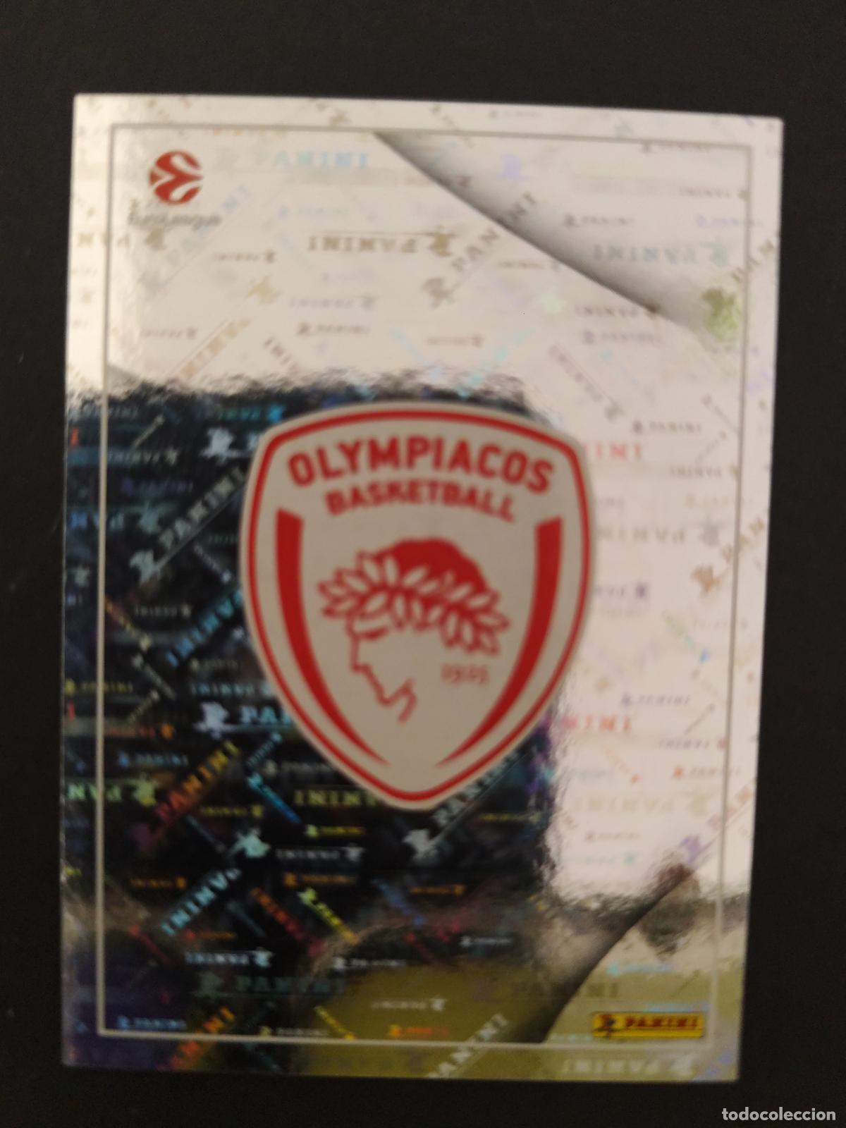Sports collectibles: 248 TEAM LOGO OLYMPIACOS ESCUDO EUROLEAGUE 2025 2026 25 26 BALONCESTO