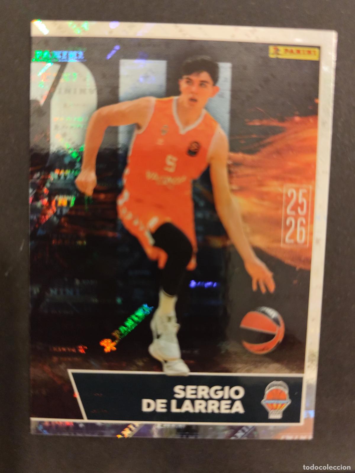 Coleccionismo deportivo: 35 SERGIO DE LARREA VALENCIA BASKET HEAD TO HEAD EUROLEAGUE 2025 2026 25 26 BALONCESTO
