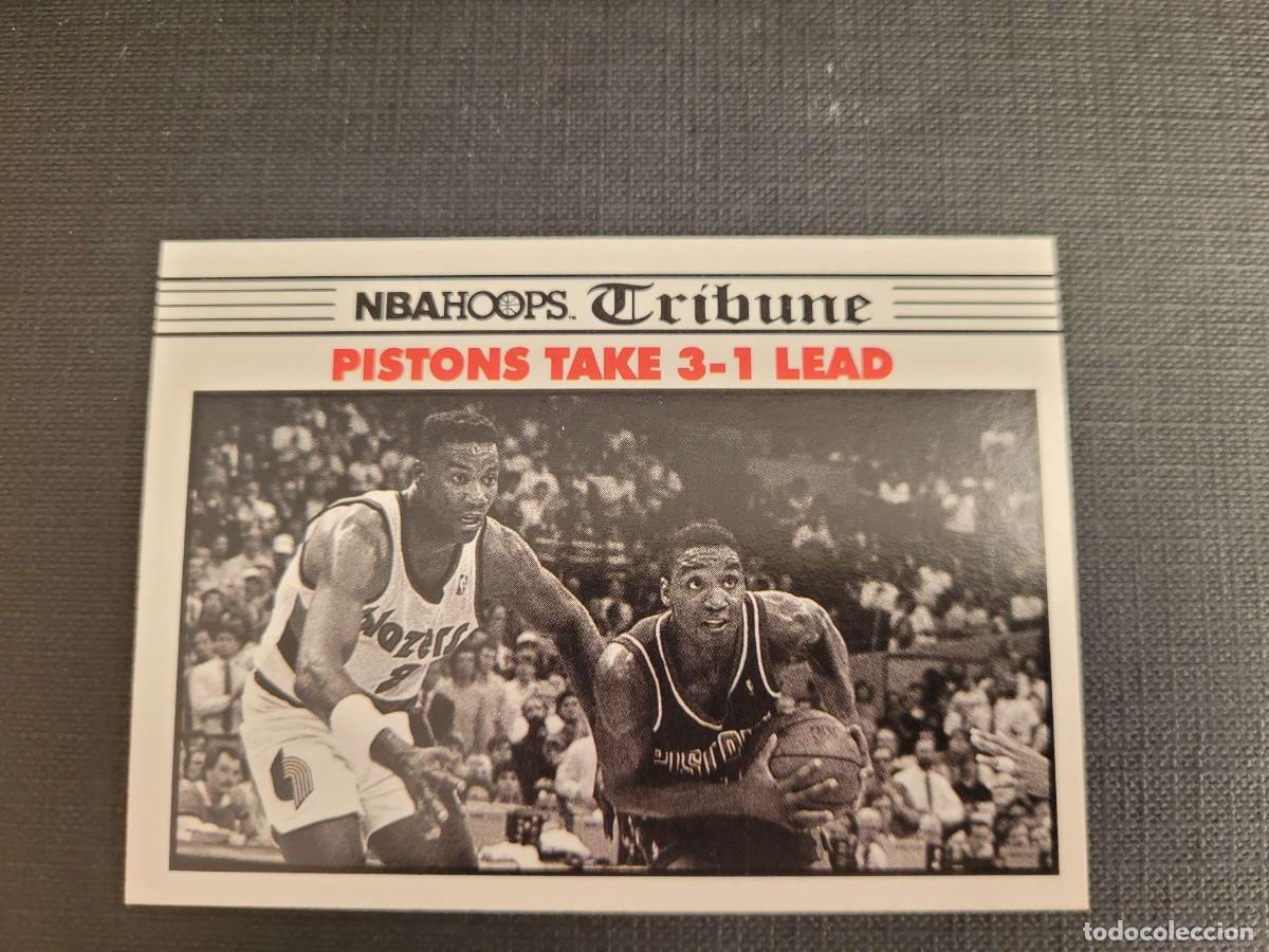 Coleccionismo deportivo: 1990 ISIAH THOMAS NBA CARD # 340 HOOPS DETROIT PISTONS