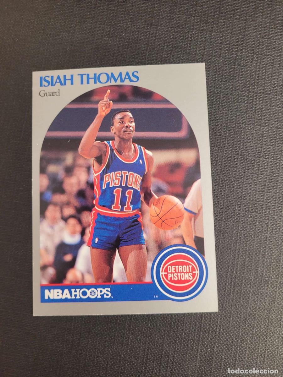 Sports collectibles: 1990 ISIAH THOMAS NBA CARD # 111 HOOPS DETROIT PISTONS