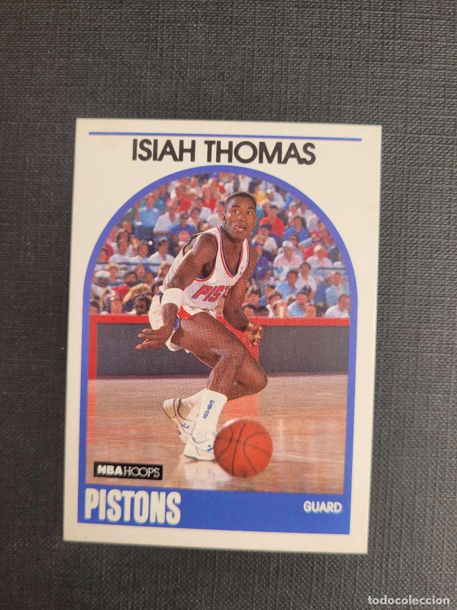 Sports collectibles: 1989 ISIAH THOMAS NBA CARD # 250 HOOPS DETROIT PISTONS