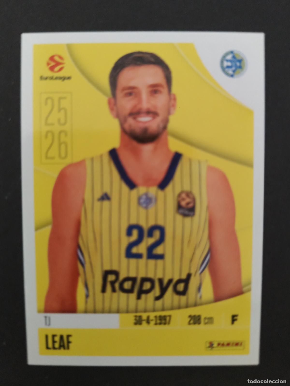 Coleccionismo deportivo: 245 TJ LEAF MACCABI TEL AVIV EUROLEAGUE 2025 2026 25 26 BALONCESTO
