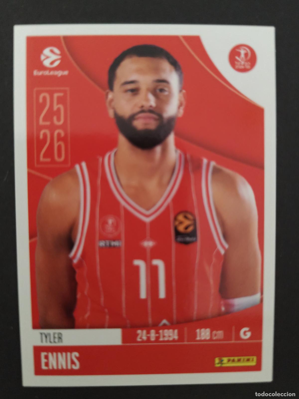 Coleccionismo deportivo: 204 TYLER ENNIS HAPOEL TEL AVIV EUROLEAGUE 2025 2026 25 26 BALONCESTO