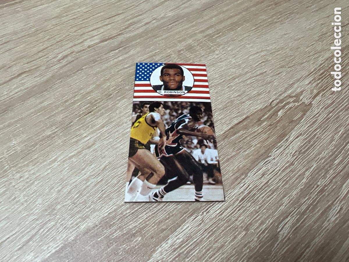 Coleccionismo deportivo: 1986 DAVID ROBINSON ROOKIE N&ordm; 150 BALONCESTO MERCHANTE SIN PEGAR