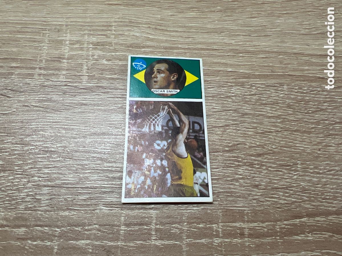 Collectionnisme sportif: 1986 OSCAR SMITH N&ordm; 143 MERCHANTE BALONCESTO DESPEGADO