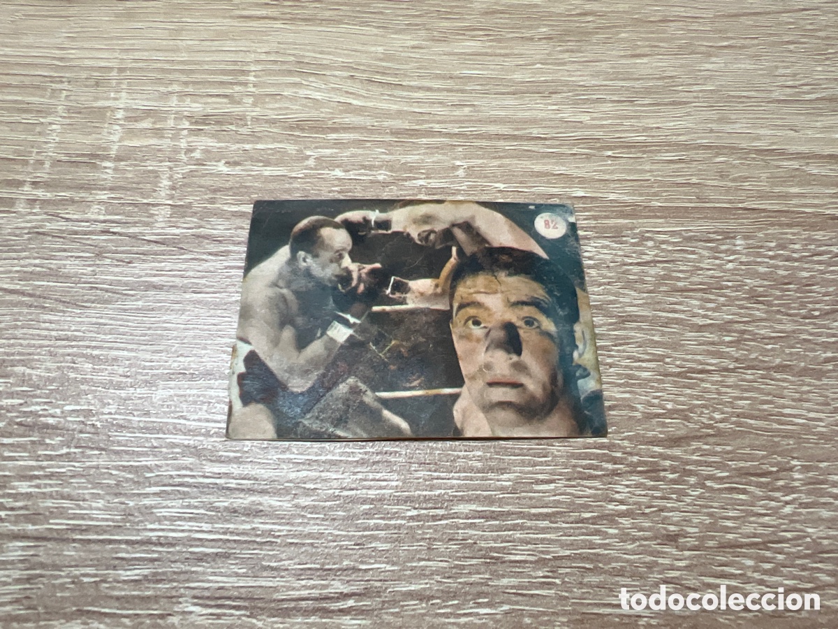 Coleccionismo deportivo: 1953 ROCKY MARCIANO N&ordm; 82 FHER ESCENAS DEPORTIVAS DESPEGADO