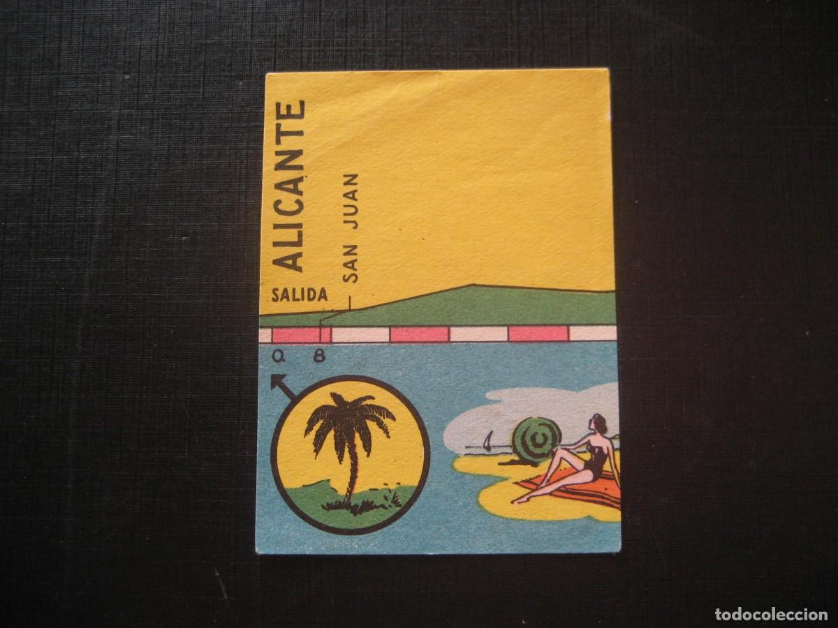 Sammelleidenschaft Sport: Ciclismo. Vuelta Ciclista a Espa&ntilde;a 1956 - cromo n&ordm; 52 ALICANTE VALENCIA - Editorial FHER - Sin pegar