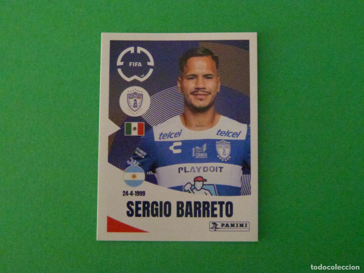 Collezionismo sportivo: CROMO FUTBOL BARRETO C.F. PACHUCA SIN PEGAR N&ordm; 518 CLUB WORLD CUP 2025 PANINI